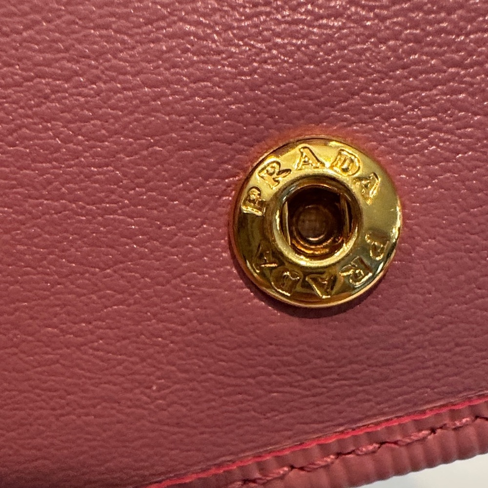 Authentic Prada Rose Leather Wallet - Picture 13 of 16
